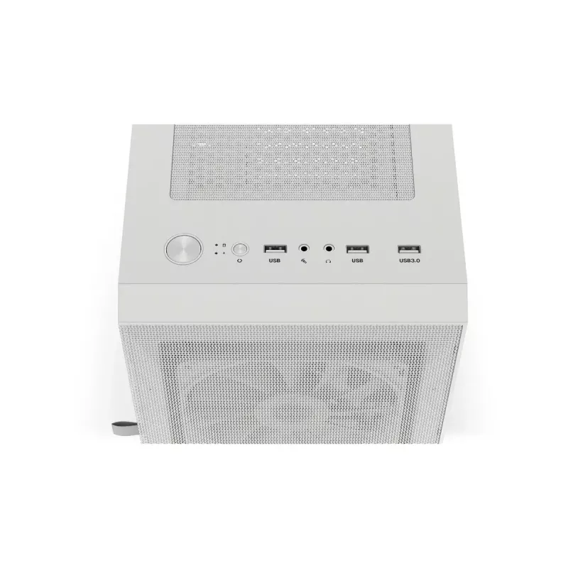 Caixa de PC KRUX VAKO ATX, RGB, branca (KRXD005)