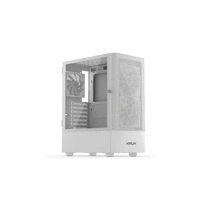 Caixa de PC KRUX VAKO ATX, RGB, branca (KRXD005)