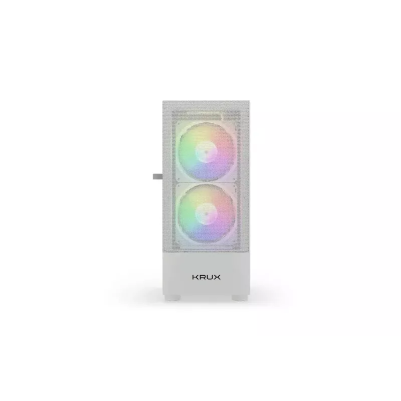 Caixa de PC KRUX VAKO ATX, RGB, branca (KRXD005)