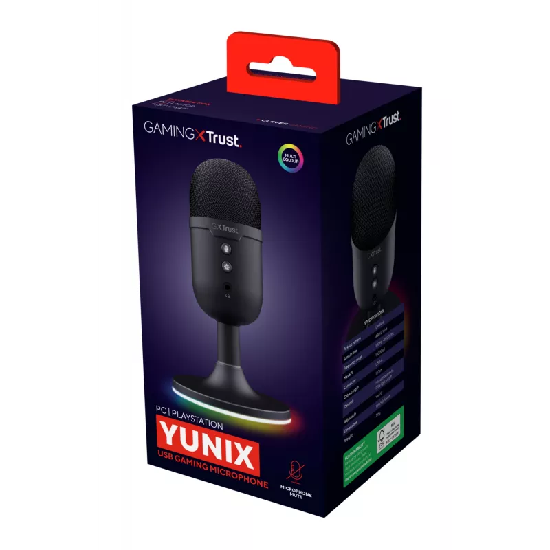 Microfone de mesa Trust GXT 234P Yunix preto