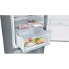Combinado frigorífico-congelador Bosch Serie 4 KGN39VIEB independente 368 L, classe de eficiência energética E, aço inoxidável, NoFrost, congelador em baixo
