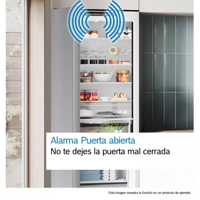 Combinado frigorífico-congelador Bosch Serie 4 KGN39VIEB independente 368 L, classe de eficiência energética E, aço inoxidável, NoFrost, congelador em baixo