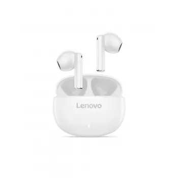 Headset Lenovo E310 True Wireless Stereo (TWS) In-ear chamadas/música Bluetooth branco