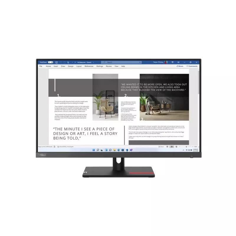 Monitor Lenovo ThinkVision S27i-30 27