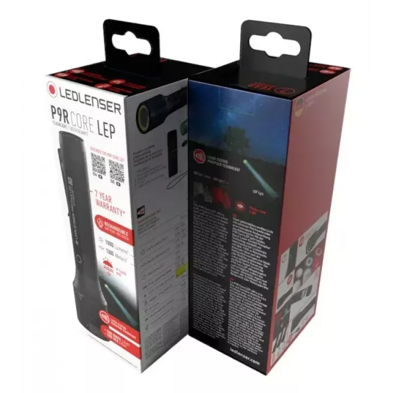 Ledlenser P9R Core LEP 502987 lanterna LED, preta