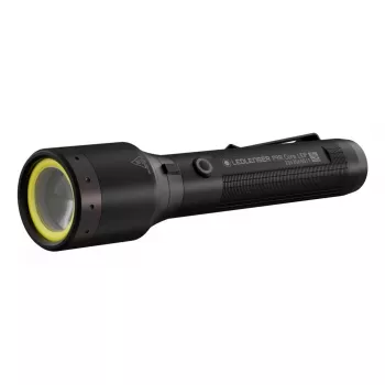 Lanterna de mão Led Lenser 502987, corpo compacto em alumínio, 1000 lm, 4800 mAh Li‑Ion recarregável, IP68, 8000 K, 176 mm, 41 g
