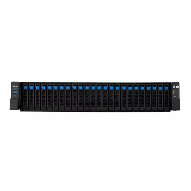 Plataforma de rack de servidor ASUS RS720A-E13-RS24G 2U AMD, 24x baías de 2,5