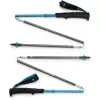 Bastões de trekking Black Diamond Distance Carbon Z — bastões dobráveis em carbono, 110 cm, 3 segmentos, 264 g