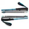 Bastões de trekking Black Diamond Distance Carbon Z — bastões dobráveis em carbono, 110 cm, 3 segmentos, 264 g