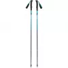 Bastões de trekking Black Diamond Distance Carbon Z — bastões dobráveis em carbono, 110 cm, 3 segmentos, 264 g