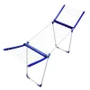 Estendal de chão Leifheit Pegasus 180 Plus — secador dobrável em metal/plástico, 18 m de área de secagem, 870×1570×660 mm