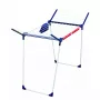 Estendal de chão Leifheit Pegasus 180 Plus — secador dobrável em metal/plástico, 18 m de área de secagem, 870×1570×660 mm