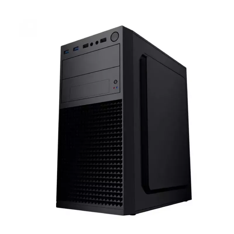 Gembird Fornax K300 caixa de PC Mini Tower, Micro-ATX/Mini-ITX, 2x USB 3.0 + 2x USB 2.0, HD Audio, sem fonte de alimentação, SPCC, 2,17 kg, preta