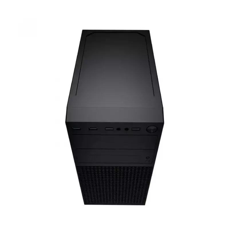 Gembird Fornax K300 caixa de PC Mini Tower, Micro-ATX/Mini-ITX, 2x USB 3.0 + 2x USB 2.0, HD Audio, sem fonte de alimentação, SPCC, 2,17 kg, preta