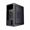 Gembird Fornax K300 caixa de PC Mini Tower, Micro-ATX/Mini-ITX, 2x USB 3.0 + 2x USB 2.0, HD Audio, sem fonte de alimentação, SPCC, 2,17 kg, preta