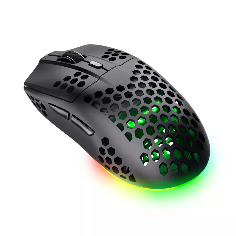 Trust GXT 929 Helox rato gaming para destro RF Wireless ótico 4800 DPI