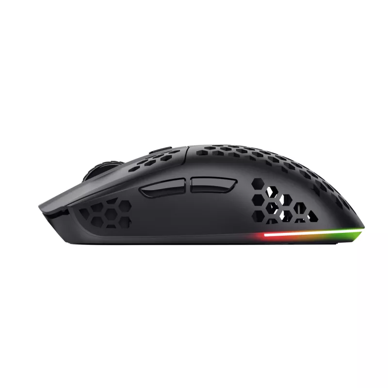 Trust GXT 929 Helox rato gaming para destro RF Wireless ótico 4800 DPI