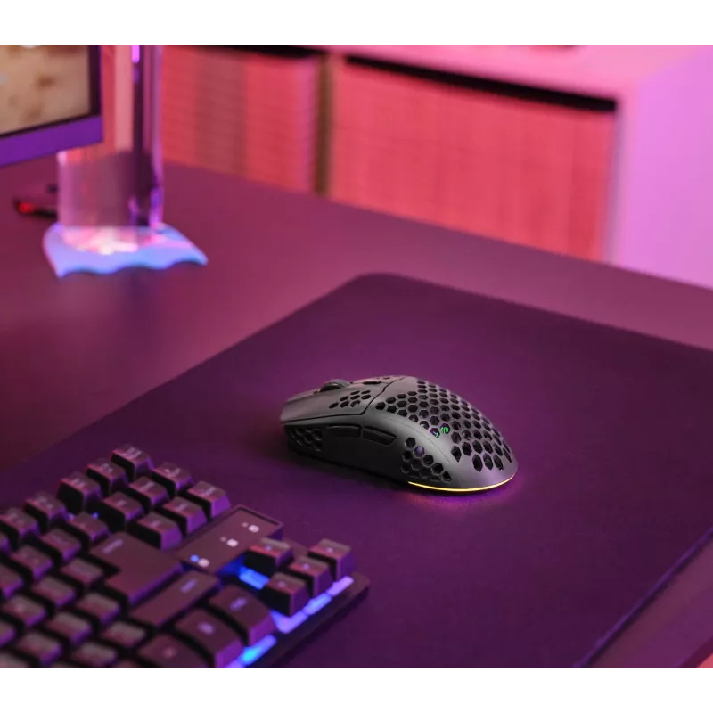 Trust GXT 929 Helox rato gaming para destro RF Wireless ótico 4800 DPI