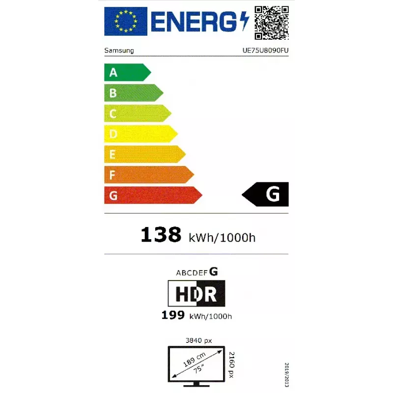 Samsung UE75U8092FU 190,5 cm (75 polegadas) 4K Ultra HD Smart TV Wi-Fi preto