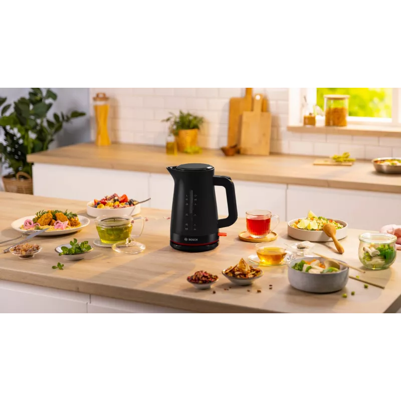 Chaleira elétrica Bosch MyMoment TWK3M123 — 1,7 L, 2400 W, preto
