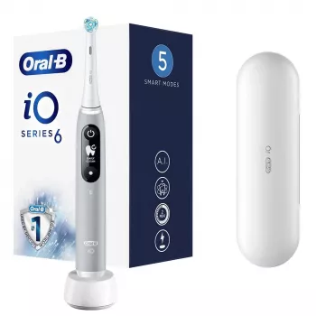 Escova de dentes elétrica Oral-B iO escova de dentes rotativa cinzento