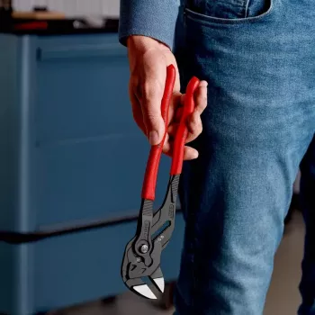 Alicate Knipex 86 01 300 espessura de aperto 9,5 mm tamanho máximo de porca 6,8 cm
