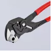 Alicate Knipex 86 01 300 espessura de aperto 9,5 mm tamanho máximo de porca 6,8 cm