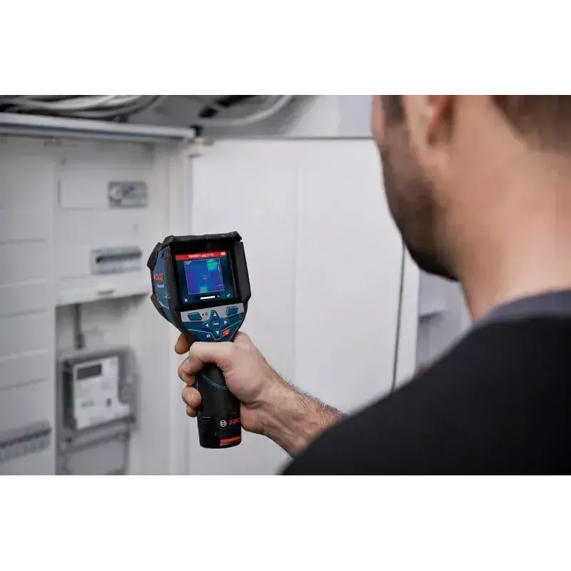 Bosch GTC 600 C diferença equivalente de ruído (NETD) IR preto, azul 256 x 192 píxeis ecrã LCD integrado