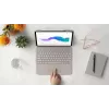Combo Touch LOGITECH - Sand para iPad Pro 12,9 polegadas (5.ª geração) - US International QWERTY