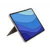 Combo Touch LOGITECH - Sand para iPad Pro 12,9 polegadas (5.ª geração) - US International QWERTY
