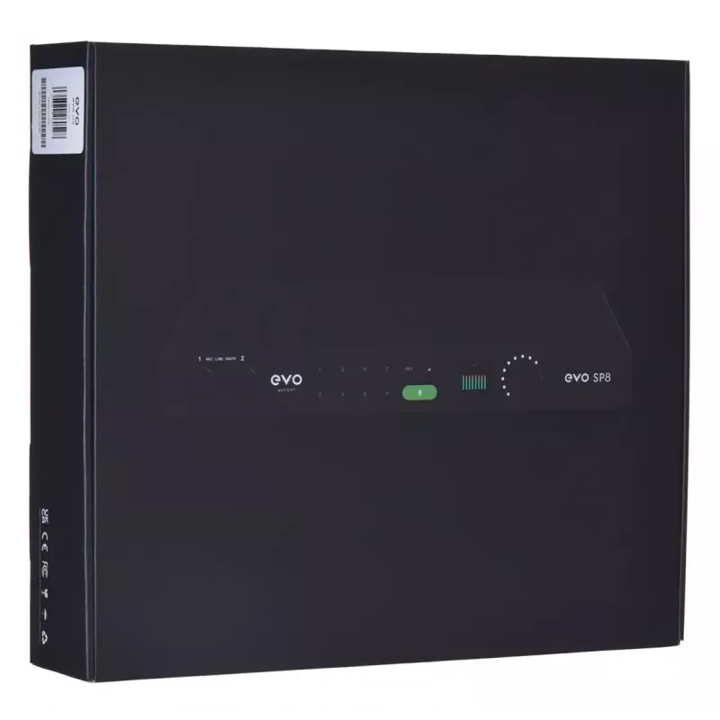 Audient EVO SP8 pré-amplificador de microfone de 8 canais