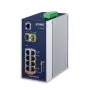 Switch gerido PLANET - Industrial 4 portas 10/100/1000t 802.3at PoE + 4 portas 10/100/1000t + 2 portas 100/1000x Sfp