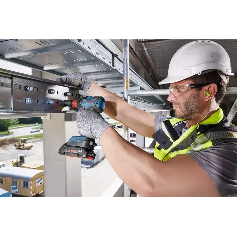 Chave de impacto Bosch GDX 18V-200 Professional, 18V, 184x224x96 mm