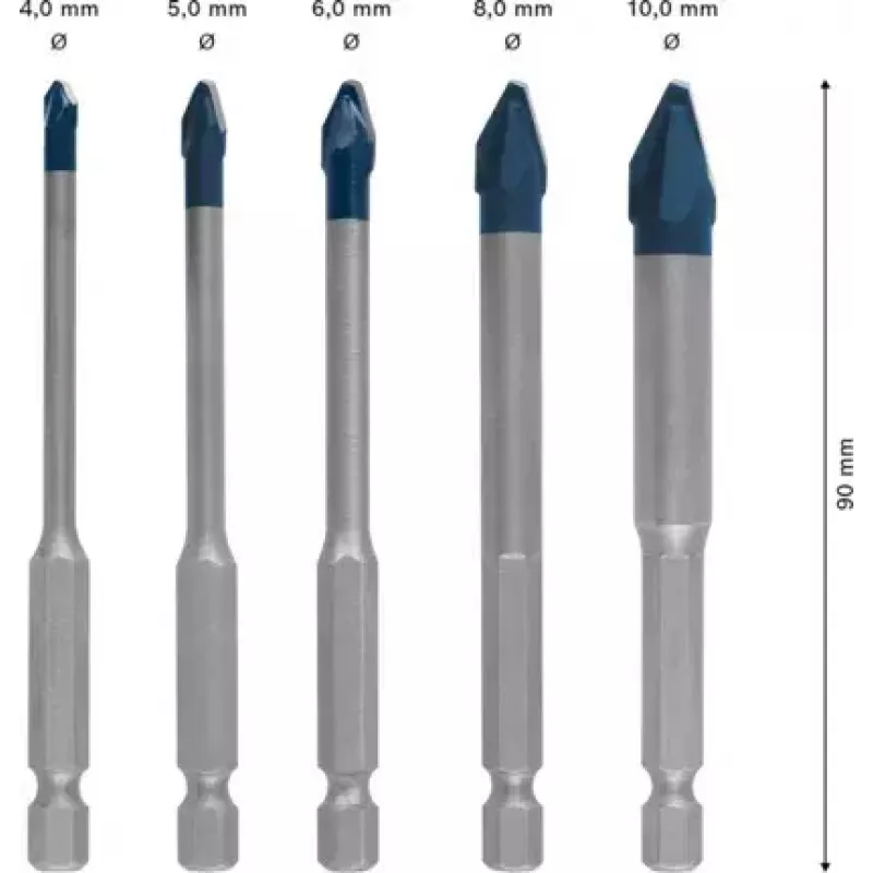 Conjunto de brocas Bosch Expert 2 608 900 597 5 unidades