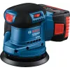 Lixadora excêntrica Bosch GEX 185-LI Professional 10000 OPM azul