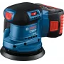 Lixadora excêntrica Bosch GEX 185-LI Professional 10000 OPM azul
