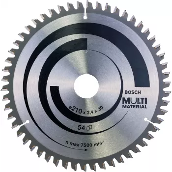 Lâminas de serra circular Bosch Multi-Material, alumínio, 21 cm, Bosch, 235 g, 1 unid.