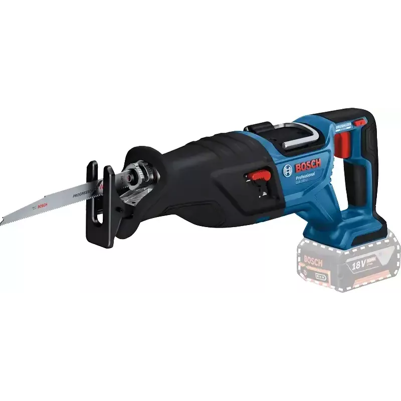 Serra sabre Bosch GSA 185-LI Brushless 2900 spm preto