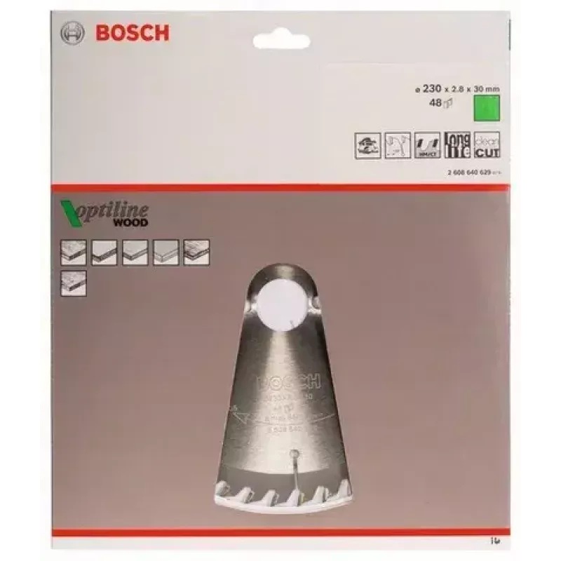 Bosch 2 608 640 629 lâmina de serra circular 23 cm 1 unid.