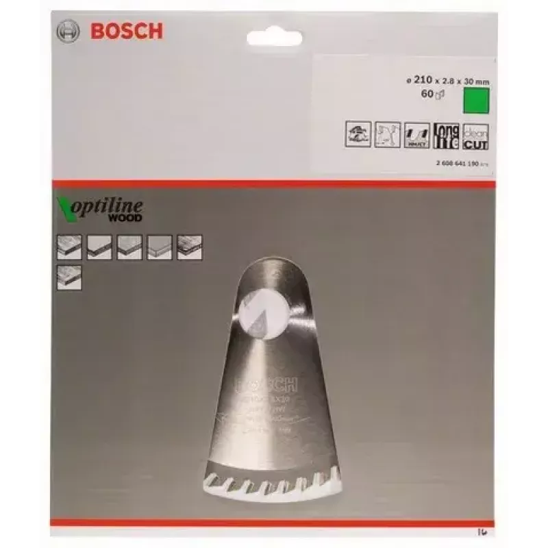 Lâmina de serra circular Bosch 2 608 641 190 21 cm