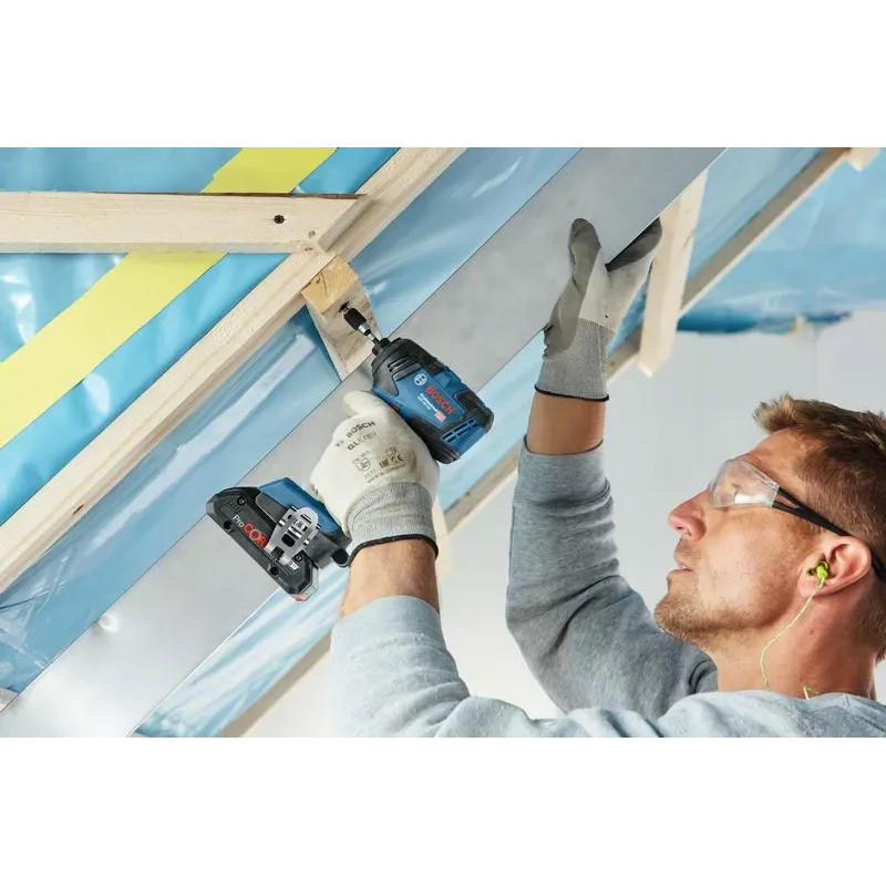 Chave de impacto Bosch GDR 18V-200 Professional, 18V, 184x225x96mm