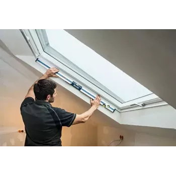 Nível de bolha Bosch GIM 120 Professional 1,2 m preto, azul, prateado