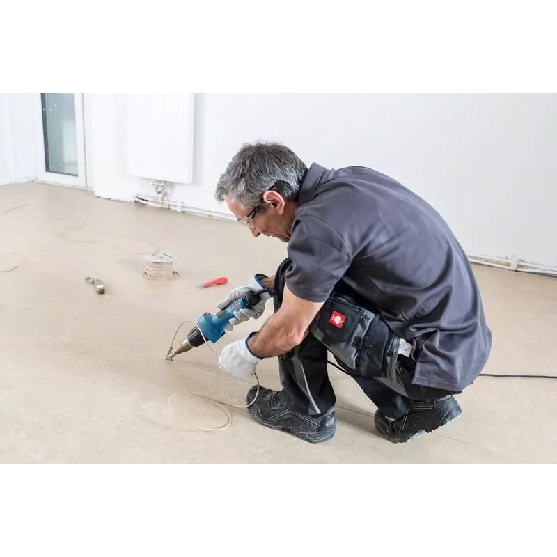 Pistola de ar quente Bosch GHG 20-60 500 l/min 630 °C 2000 W preto, azul, cinzento