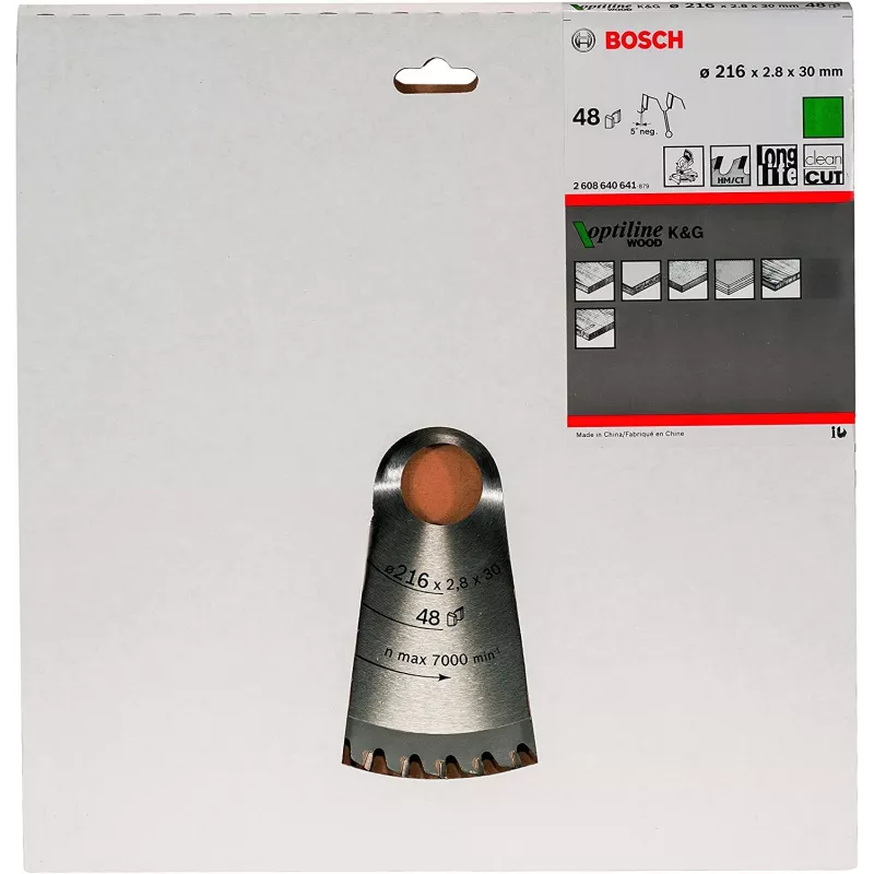 Bosch Optiline Wood 2608640641 disco de serra circular para madeira