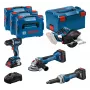 Conjunto combinado Bosch 4 ferramentas 18V bateria