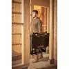 Bancada de trabalho para madeira Stanley STST83800-1 bambu aço preto amarelo 625 mm