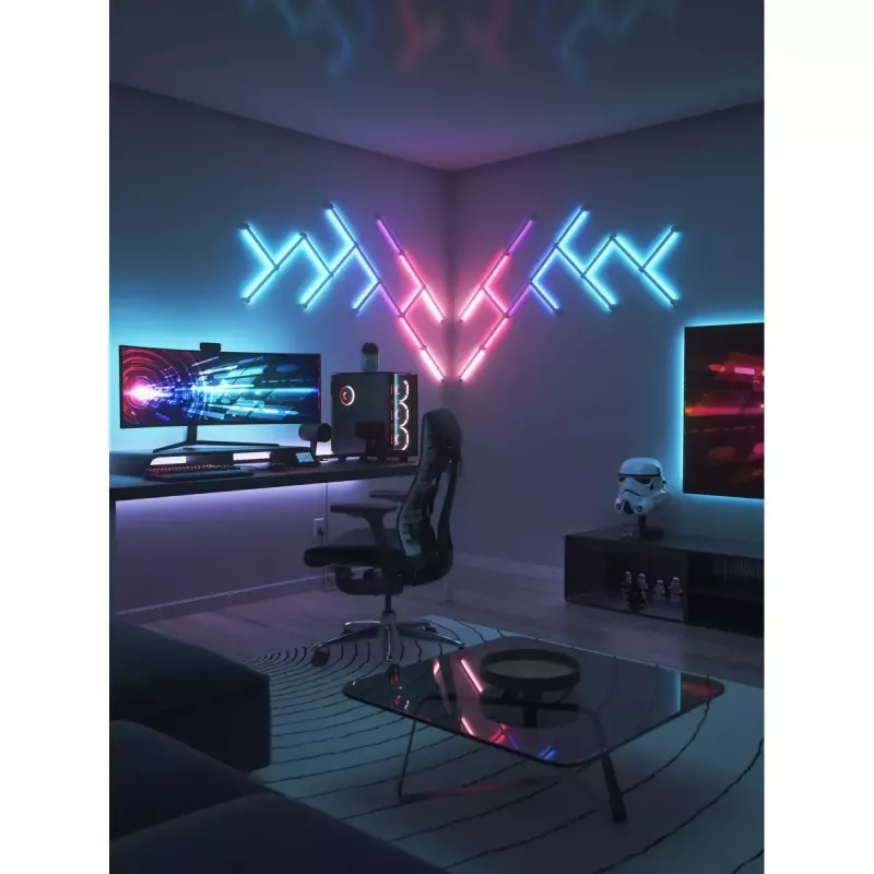 Nanoleaf Lines Squared Expansion Pack NL59E00-3SN00, 90 graus, 3 un.