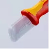 X-ato Knipex 98 55 SB vermelho amarelo lâmina fixa