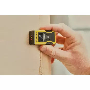 Medidor de distâncias Stanley STHT77666-0 preto amarelo 0,165-12m LCD