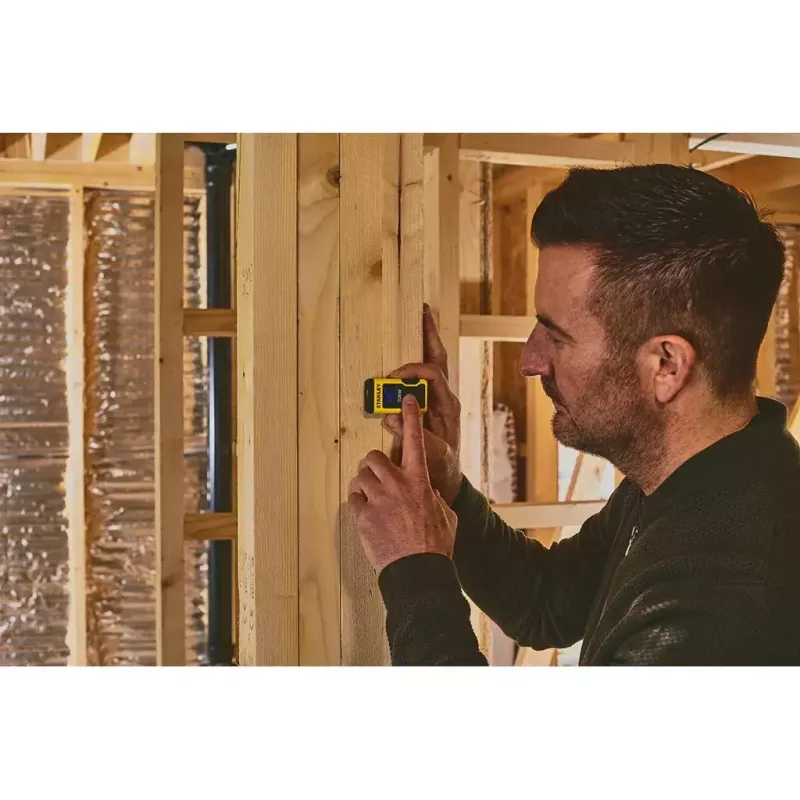 Medidor de distâncias Stanley STHT77666-0 preto amarelo 0,165-12m LCD